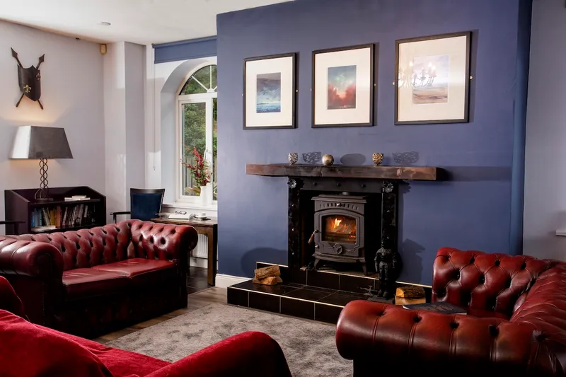 Interior of Donegal Manor guesthouse